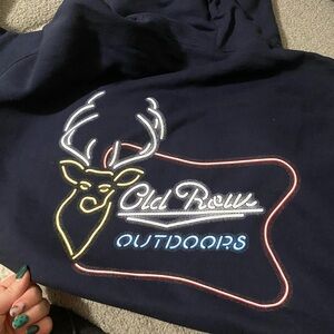 Old Row Outdoors Hoodie with Logo